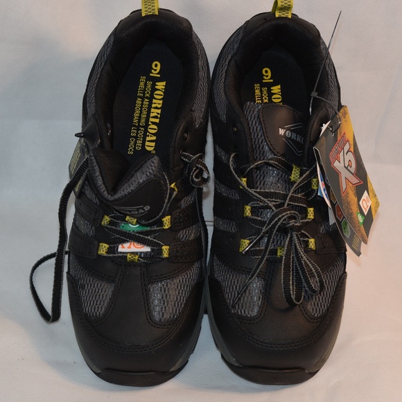 Steel Toed Men's SZ 9 WorkLoad Safety Shoes - Picture 3 of 15